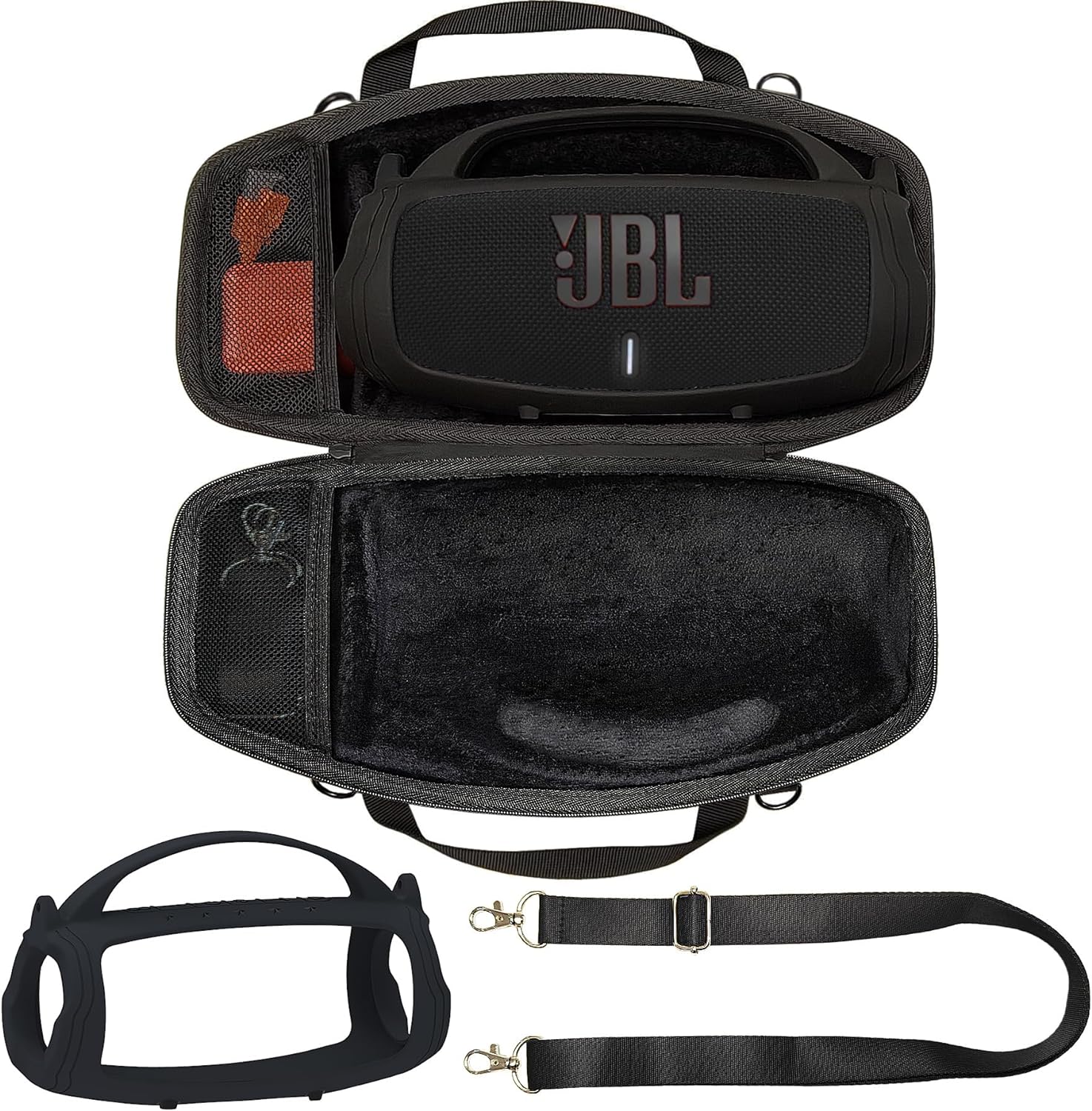 Silicone Handle Cover and Trav - Jbl Speaker Go 4 recension och pris