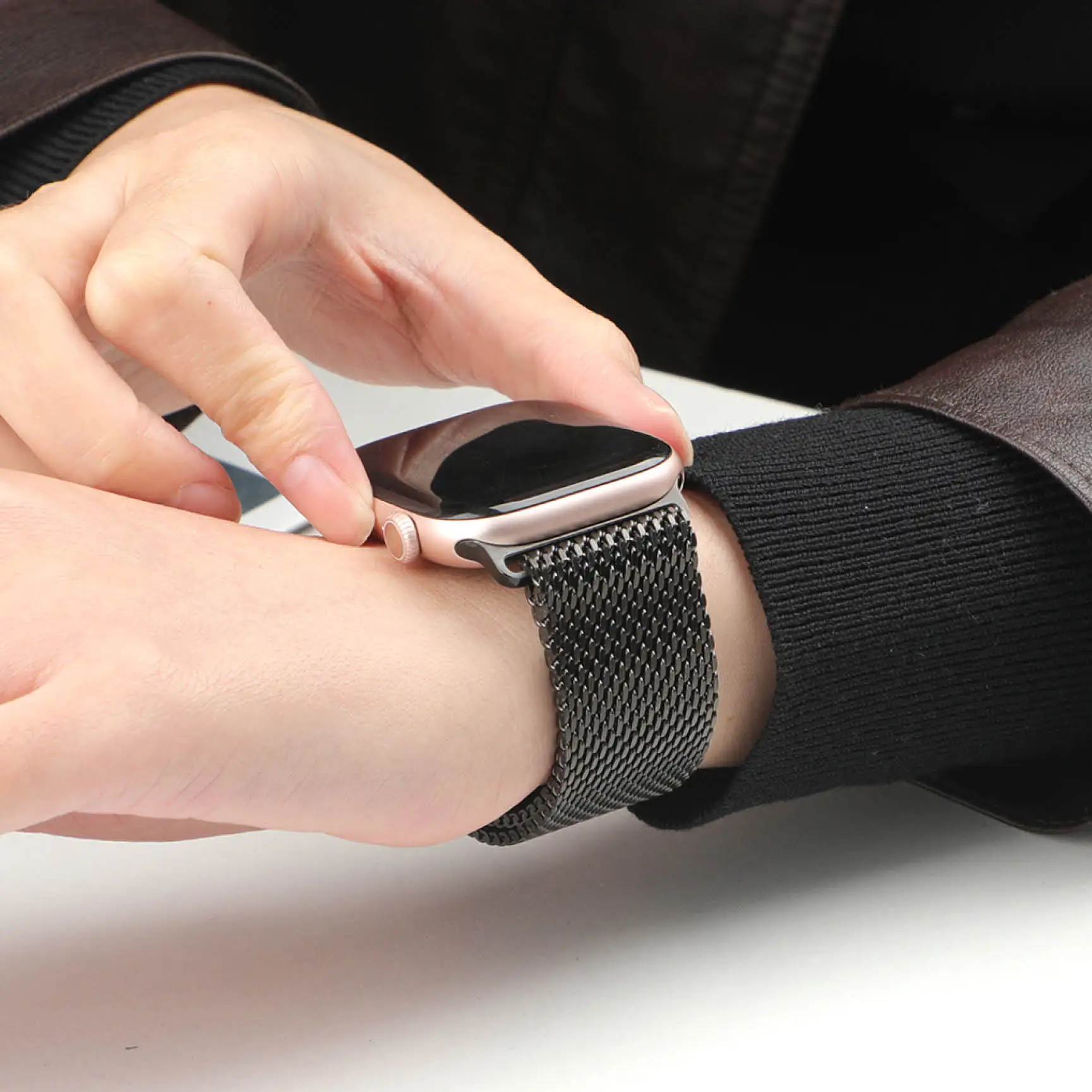 Steel Mesh Milanese Loop Strap - Mesh Coil Strip recension och pris
